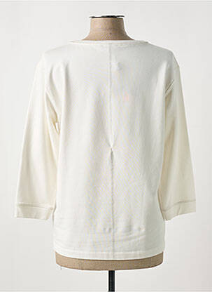 T-shirt manches 3/4 manches 3/4 blanc THOMAS RABE femme