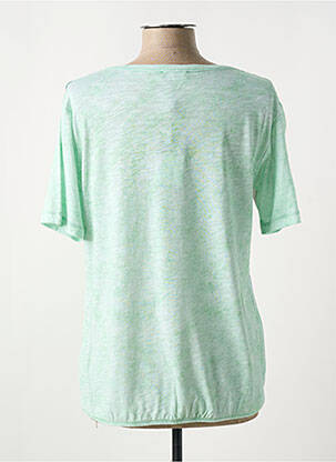 T-shirt imprimé fantaisie manches courtes vert THOMAS RABE femme