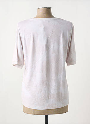 T-shirt imprimé fantaisie manches courtes blanc THOMAS RABE femme