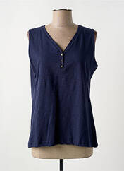 Débardeur bleu GRIFFON pour femme seconde vue