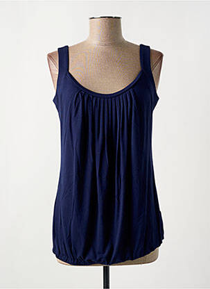 Débardeur bleu MARBLE pour femme