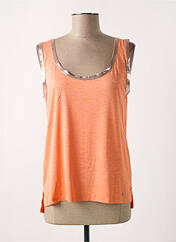 Débardeur orange MARBLE pour femme seconde vue