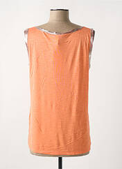 Débardeur orange MARBLE pour femme seconde vue