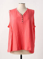 Débardeur rouge GRIFFON pour femme seconde vue