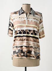 Polo beige FRANK WALDER pour femme seconde vue