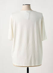 T-shirt blanc FRANK WALDER pour femme seconde vue