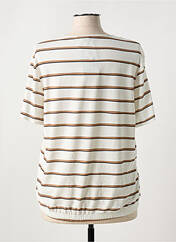 T-shirt blanc FRANK WALDER pour femme seconde vue