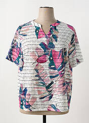 T-shirt blanc FRANK WALDER pour femme seconde vue