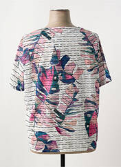 T-shirt blanc FRANK WALDER pour femme seconde vue