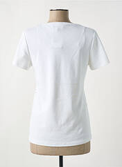 T-shirt blanc MARBLE pour femme seconde vue