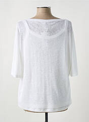 T-shirt blanc MARBLE pour femme seconde vue