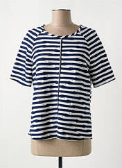 T-shirt bleu FRANK WALDER pour femme seconde vue