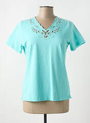 T-shirt bleu GUY DUBOUIS pour femme seconde vue