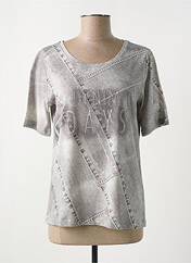 T-shirt gris MONARI pour femme seconde vue