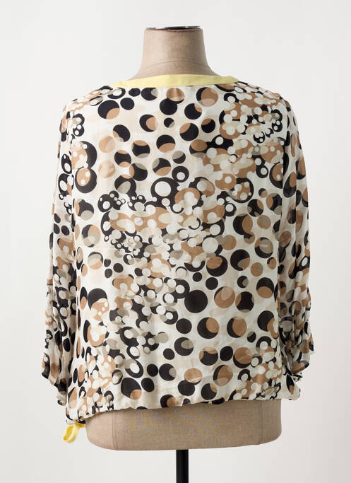 Blouse marron FRANK WALDER pour femme