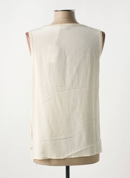 Débardeur beige DOREE CACHEMIRE pour femme