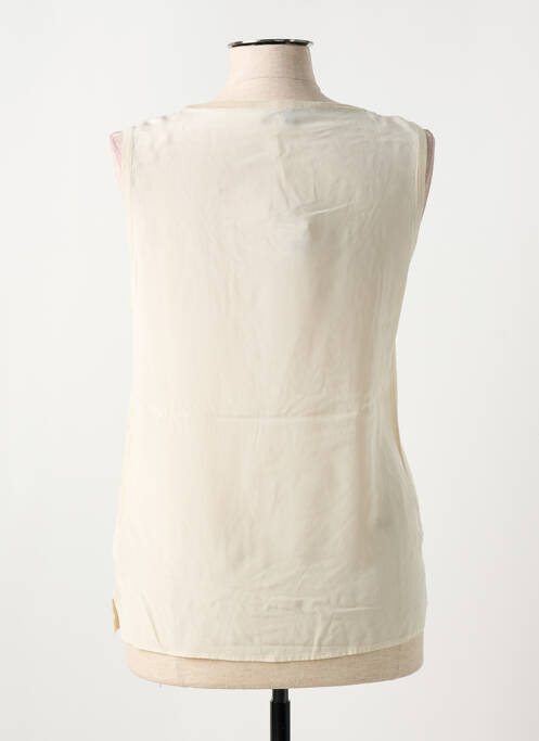 Débardeur beige DOREE CACHEMIRE pour femme