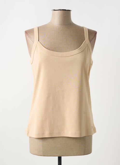 Débardeur beige MARBLE pour femme