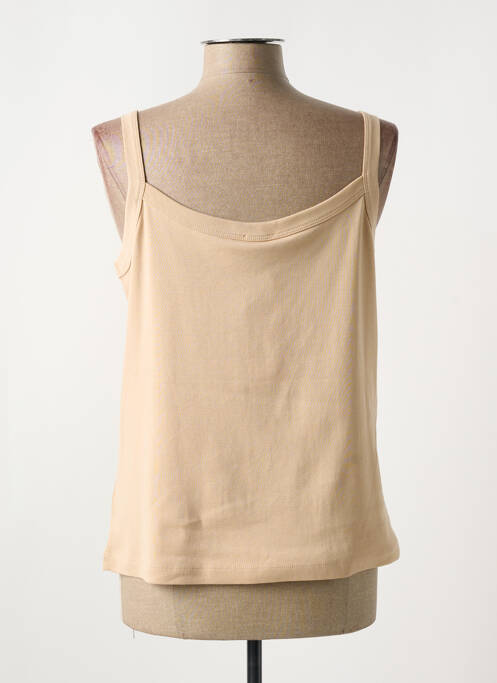 Débardeur beige MARBLE pour femme