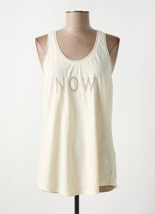 Débardeur beige MARC AUREL femme