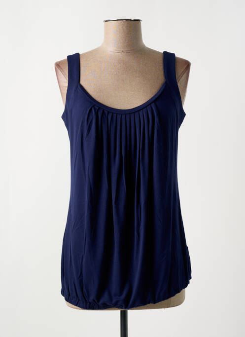 Débardeur bleu MARBLE pour femme