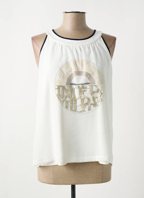 Top blanc TUZZI pour femme