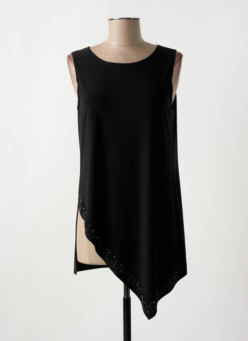 Top noir FRANK LYMAN pour femme