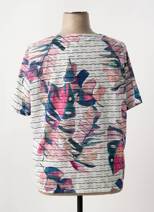 T-shirt blanc FRANK WALDER pour femme