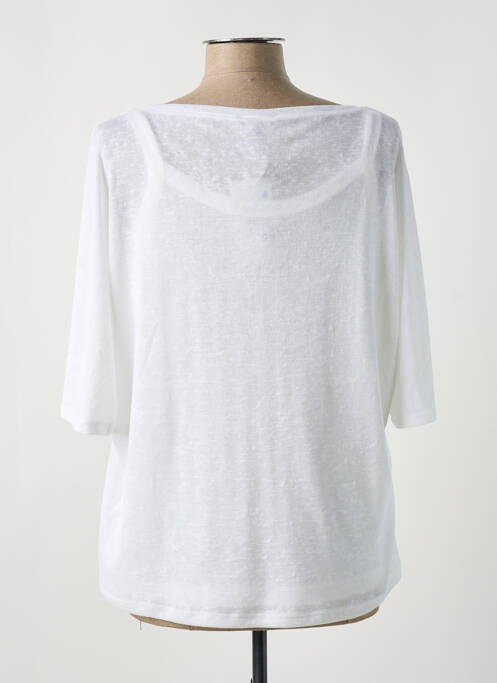 T-shirt blanc MARBLE pour femme