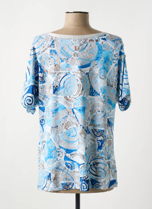 T-shirt bleu DOLCEZZA pour femme