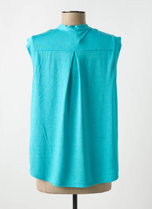 T-shirt bleu MARBLE pour femme