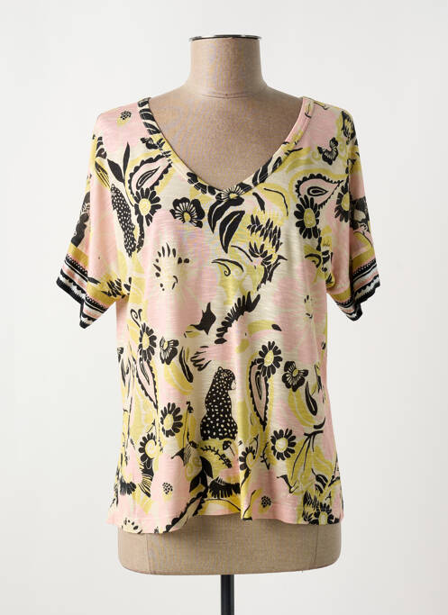 T-shirt jaune ANANKE pour femme