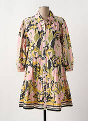 Robe courte rose ANANKE pour femme seconde vue