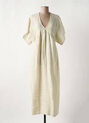Robe longue beige O'MER pour femme seconde vue