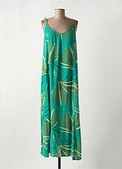 Robe longue vert LOLA ESPELETA pour femme seconde vue