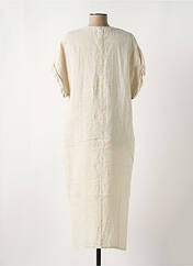 Robe mi-longue beige O'MER pour femme seconde vue