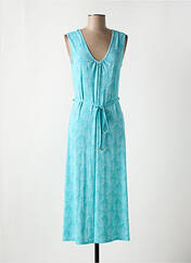 Robe mi-longue bleu MARBLE pour femme seconde vue