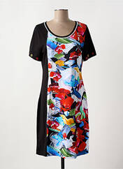 Robe mi-longue noir DOLCEZZA pour femme seconde vue