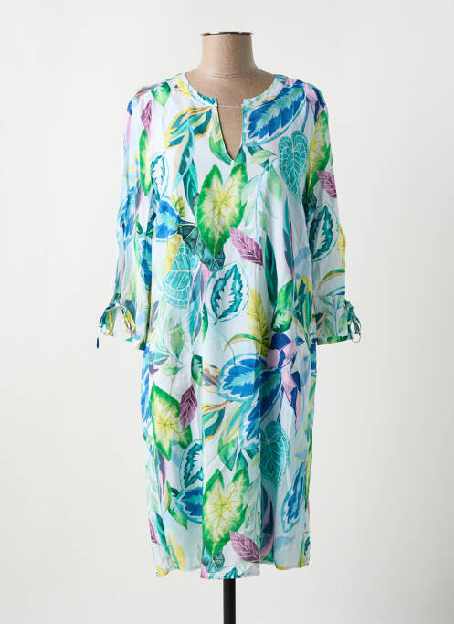 Robe courte bleu LE COMTE pour femme