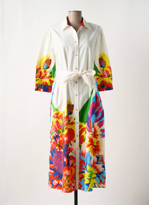 Robe longue beige YESS. pour femme