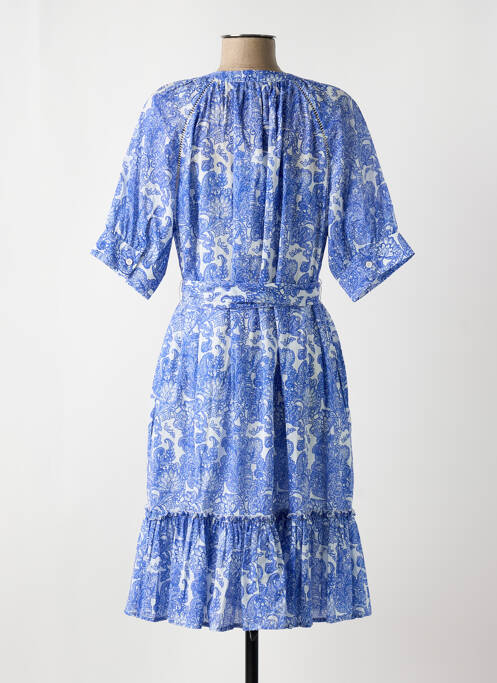 Robe mi-longue bleu CATNOIR pour femme