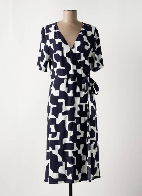 Robe mi-longue noir STREET ONE pour femme