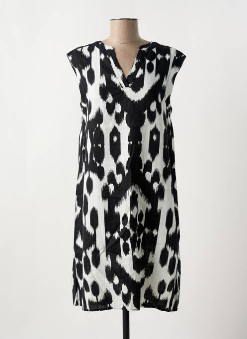 Robe mi-longue noir STREET ONE pour femme