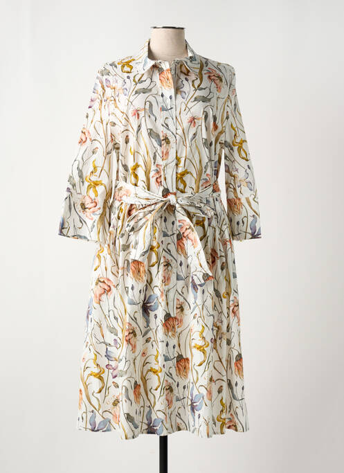 Robe mi-longue orange CATNOIR pour femme