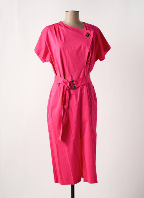 Robe mi-longue rose CAROLINE BISS pour femme
