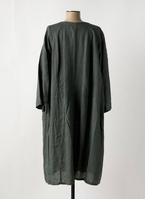 Robe mi-longue vert O'MER pour femme