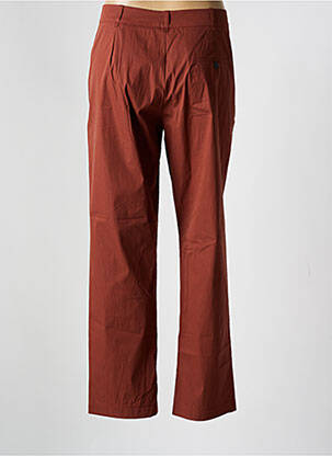 Pantalon chino tissage popeline taille normale marron PHISIQUE DU ROLE femme