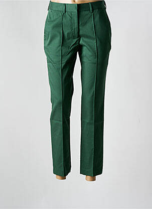 Pantalon chino poches taille haute vert CHLOÉ STORA femme