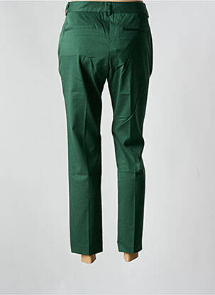 Pantalon chino poches taille haute vert CHLOÉ STORA femme