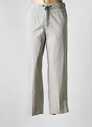 Pantalon chino tissage popeline taille normale gris SOEUR femme
